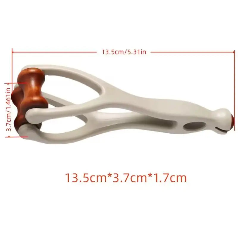 1pcs Double-Sided Hardwood Hand Massager – for Carpal Tunnel, Trigger Finger, Discomfort & Stress Relief Zpaxo
