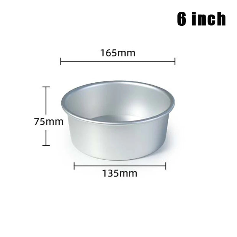 Cake Mould Aluminum Alloy Round Pudding Cheesecake Mold Baking Zpaxo 6inch