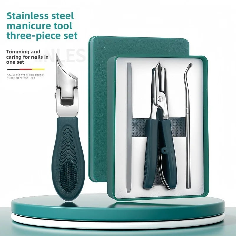 Large opening, pointed, thin, slanted nail clipper, high-end anti splash nail clipper, eagle beak, slanted mouth, thick toenail Zpaxo