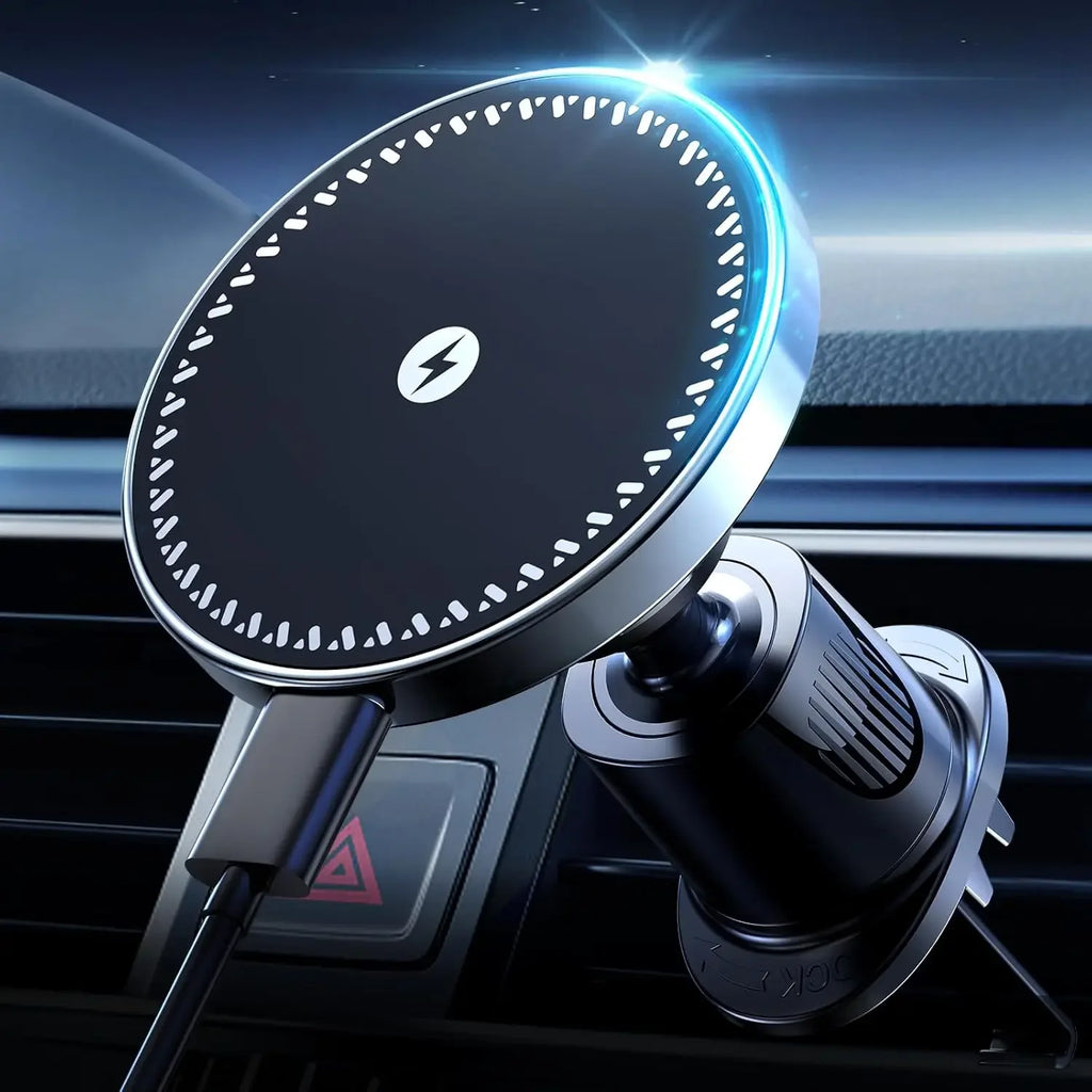 UYUXIO Strong Magnetic Wireless Car Phone Charger Adapter 15W Air