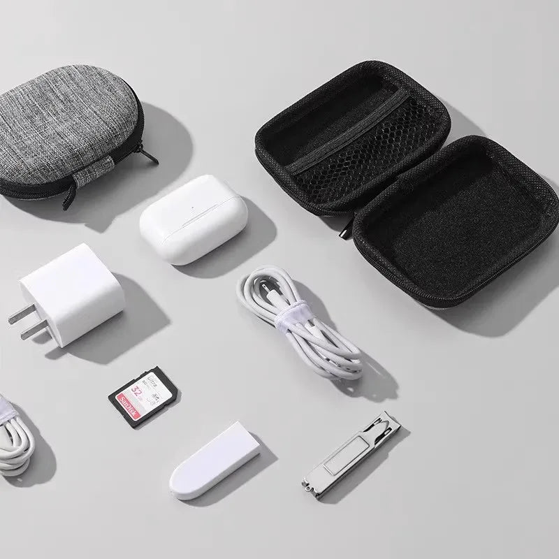Electronics Organizer EVA Case Hard Drive Storage Cable Management