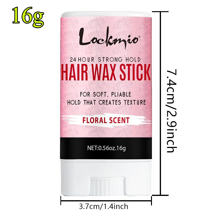 2026 New Arrival！Wax Stick Set Professional Styling Kit For Women Anti-frizz Smoothing Broken Back Hair Mud Messy Hairs Wax Rod Zpaxo 6BF064-16g