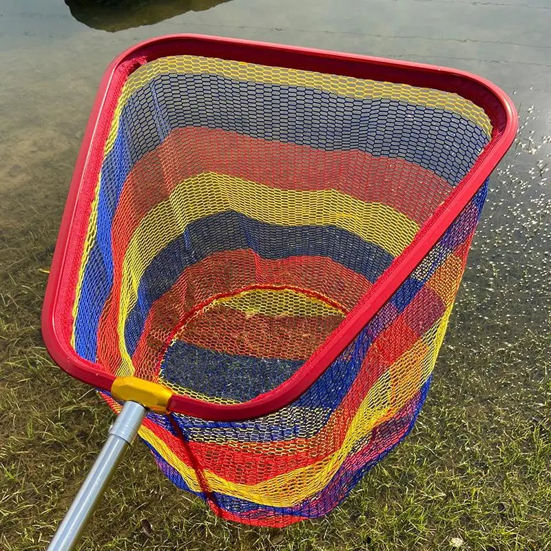 Aluminum Alloy Ultralight Fishing Landing Net Head – Colorful
