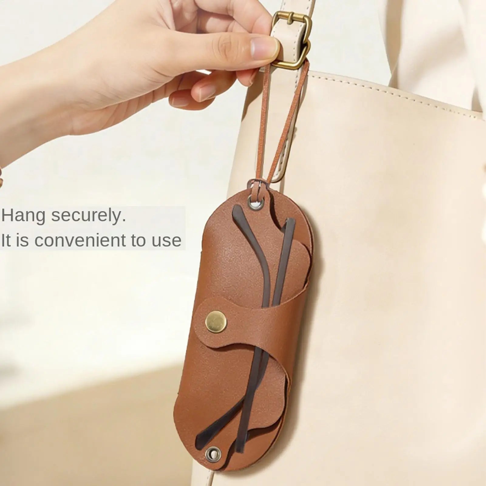 Soft PU Leather Glasses Pouch – Portable Sunglasses Case Glasses Pouch Case Zpaxo