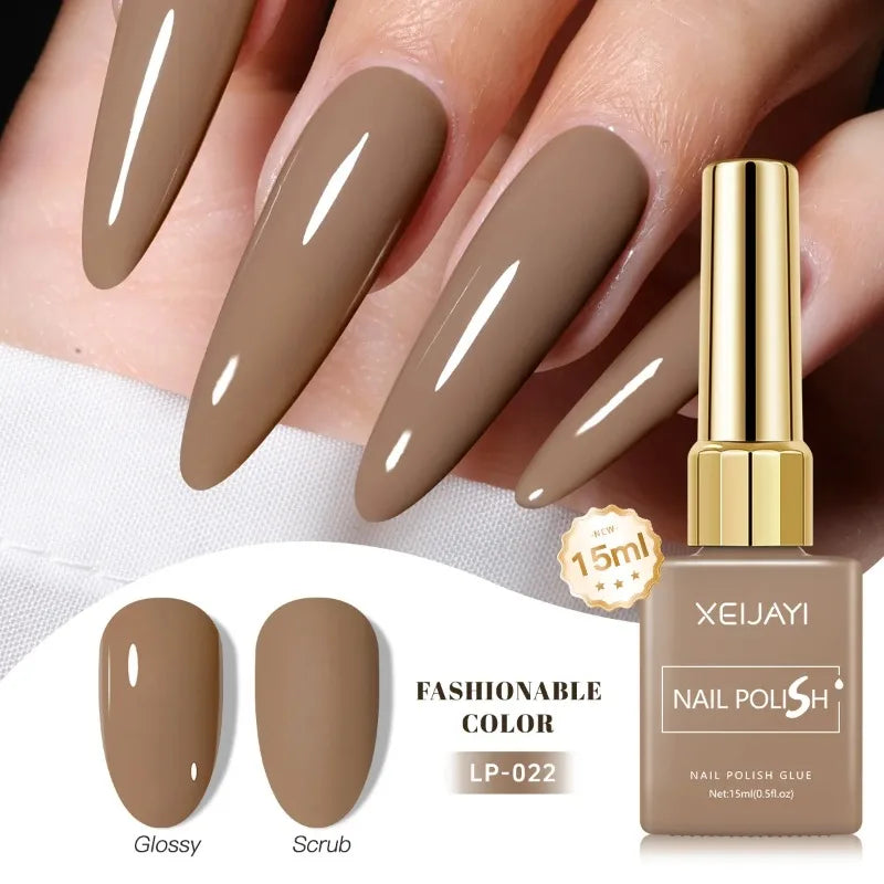 Colored Nail Varnish Gel 60 Colors Gloss Matte Ice-clear Nails Polish