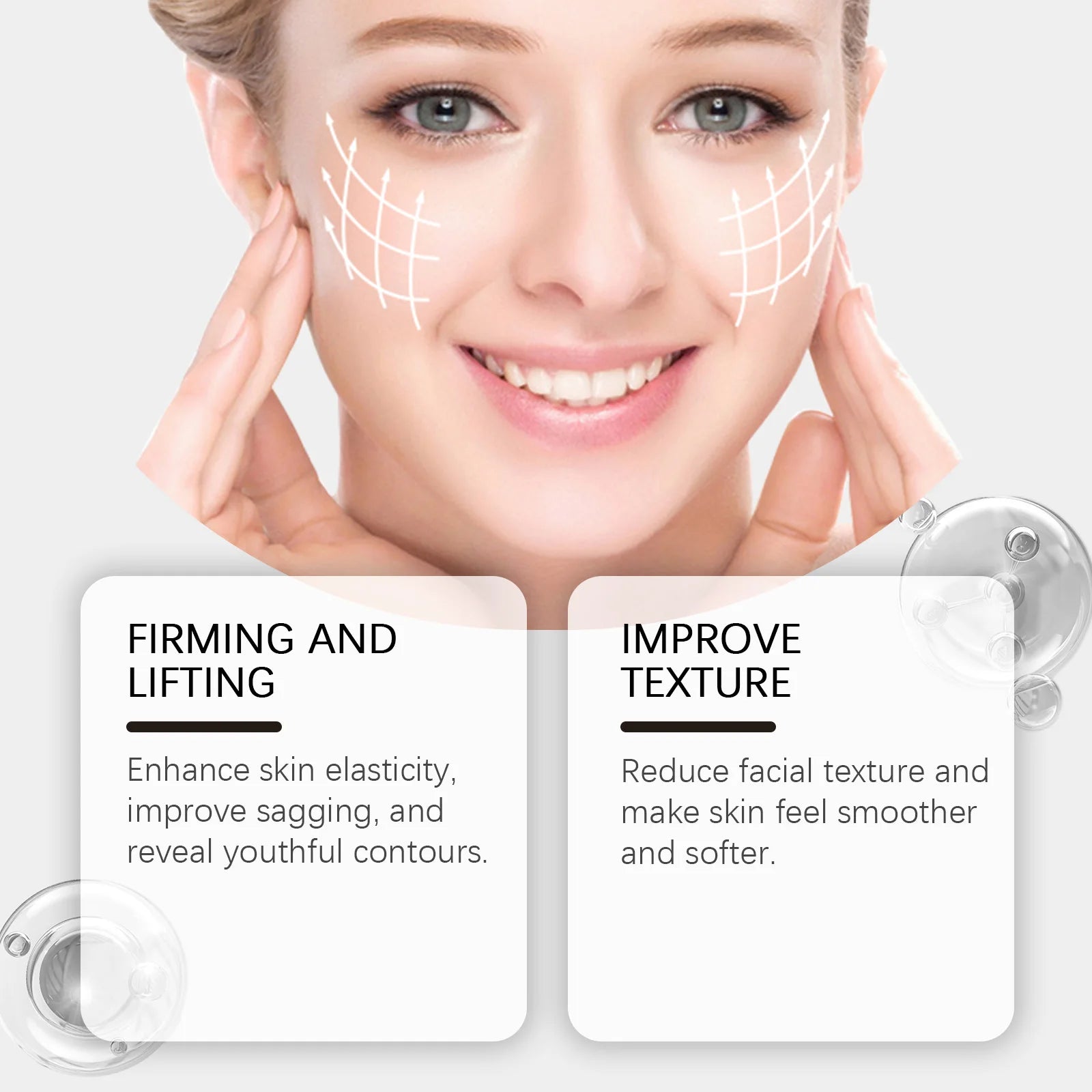 Collagen Facial Cream & Hyaluronic Acid Essence – Anti-Aging Set Facial Moisturizing Cream Zpaxo