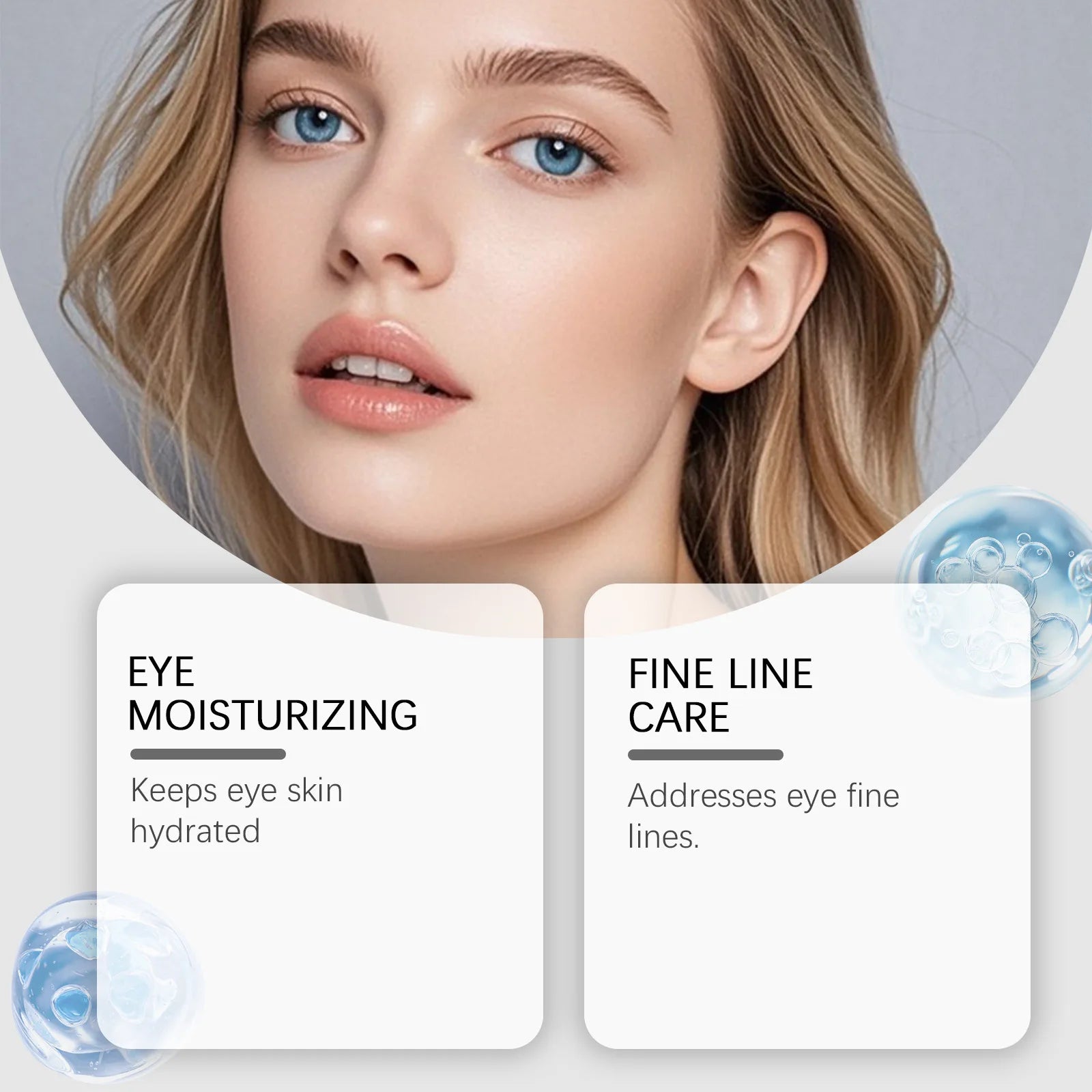 Anti-Wrinkle Eye Serum Ball Remove Dark Circles Eye Bags Puffiness Repair Lift Firm Moisturize Nourish Massage Eyes Care Roll-On Zpaxo
