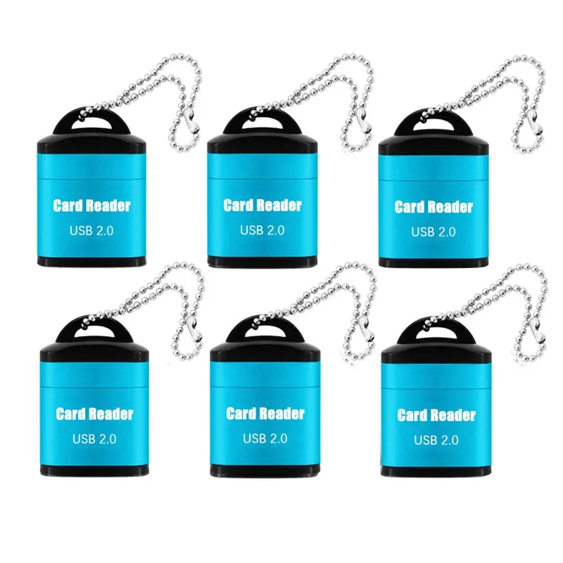 Mini USB 2.0 TF Memory Card Reader Adapter for PC & Laptop