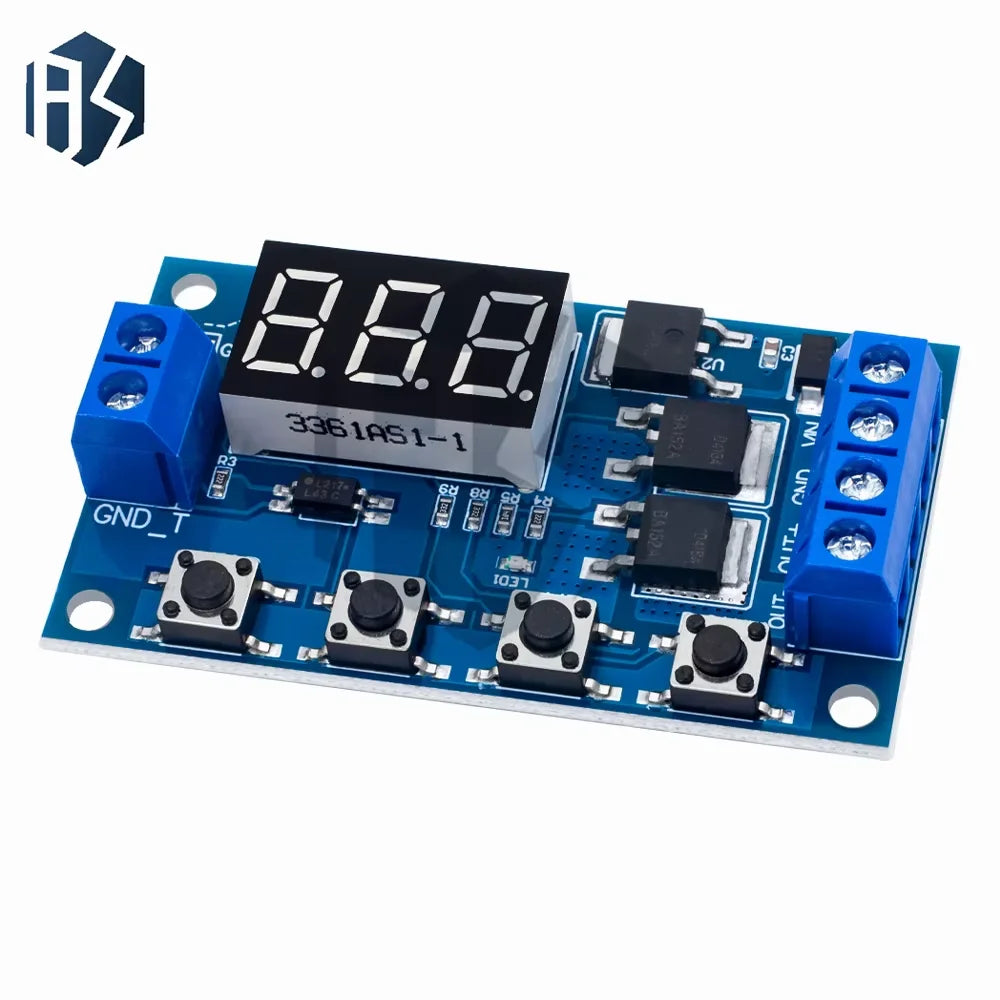 DIY Project Time Delay Relay – 5V 1-Channel 999-Min Cycle (for Arduino-Compatible ON/OFF Trigger) Zpaxo