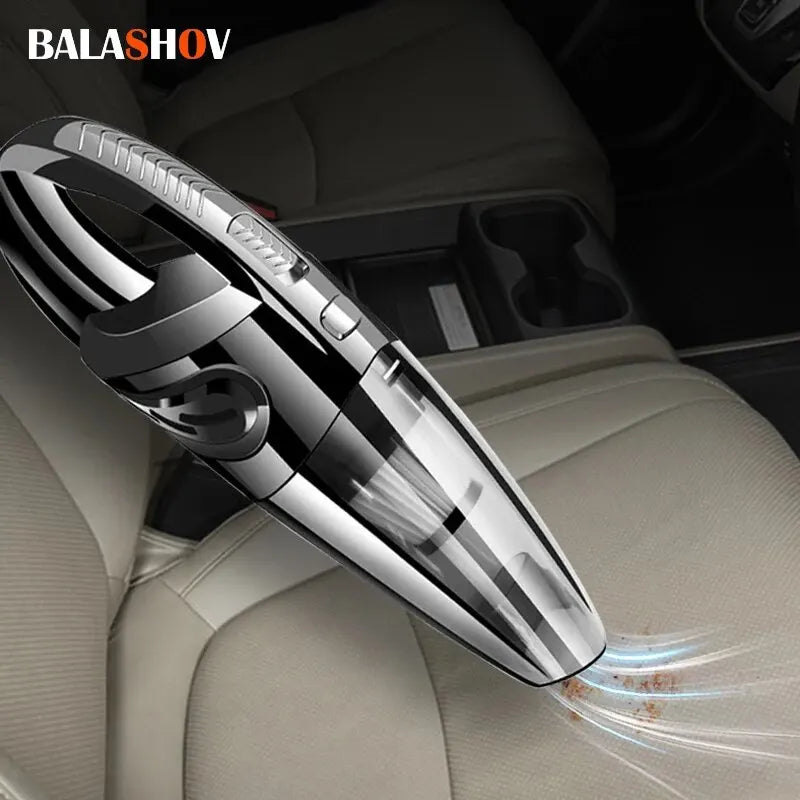 Handheld Vacuum Cordless Powerful Cyclone Suction Portable Rechargeable Vacuum Cleaner Quick Charge for Car Home Pet Hair Zpaxo