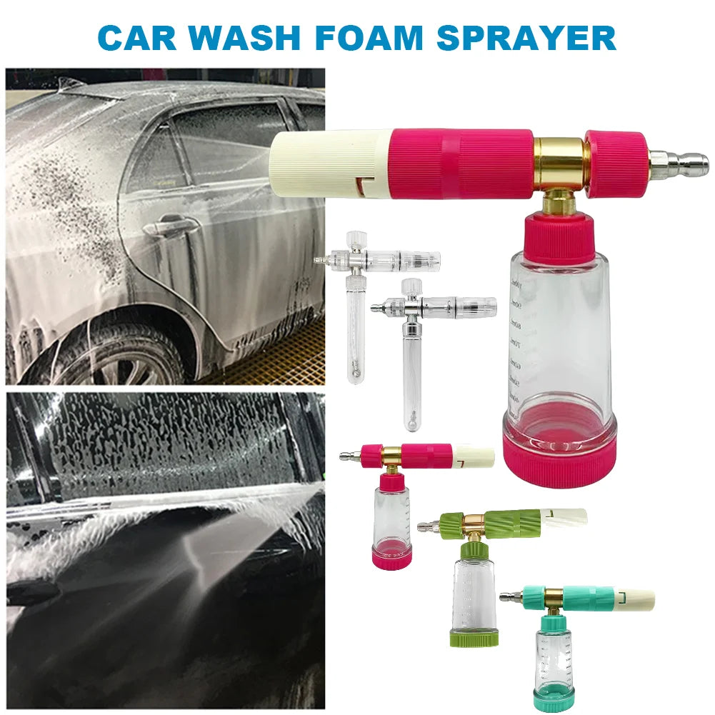 35 Soap Foam Sprayer Adjustable 4500PSI Spray Bottle 1 Quick