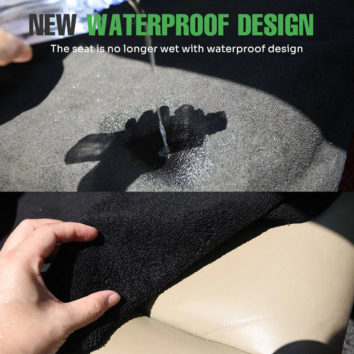 2/4PCS Car Seat Protective Cover Antifouling Car Seat Towel Protector with Adjustable Elastic Strap Non-slip Breathable 29.5*56" Zpaxo