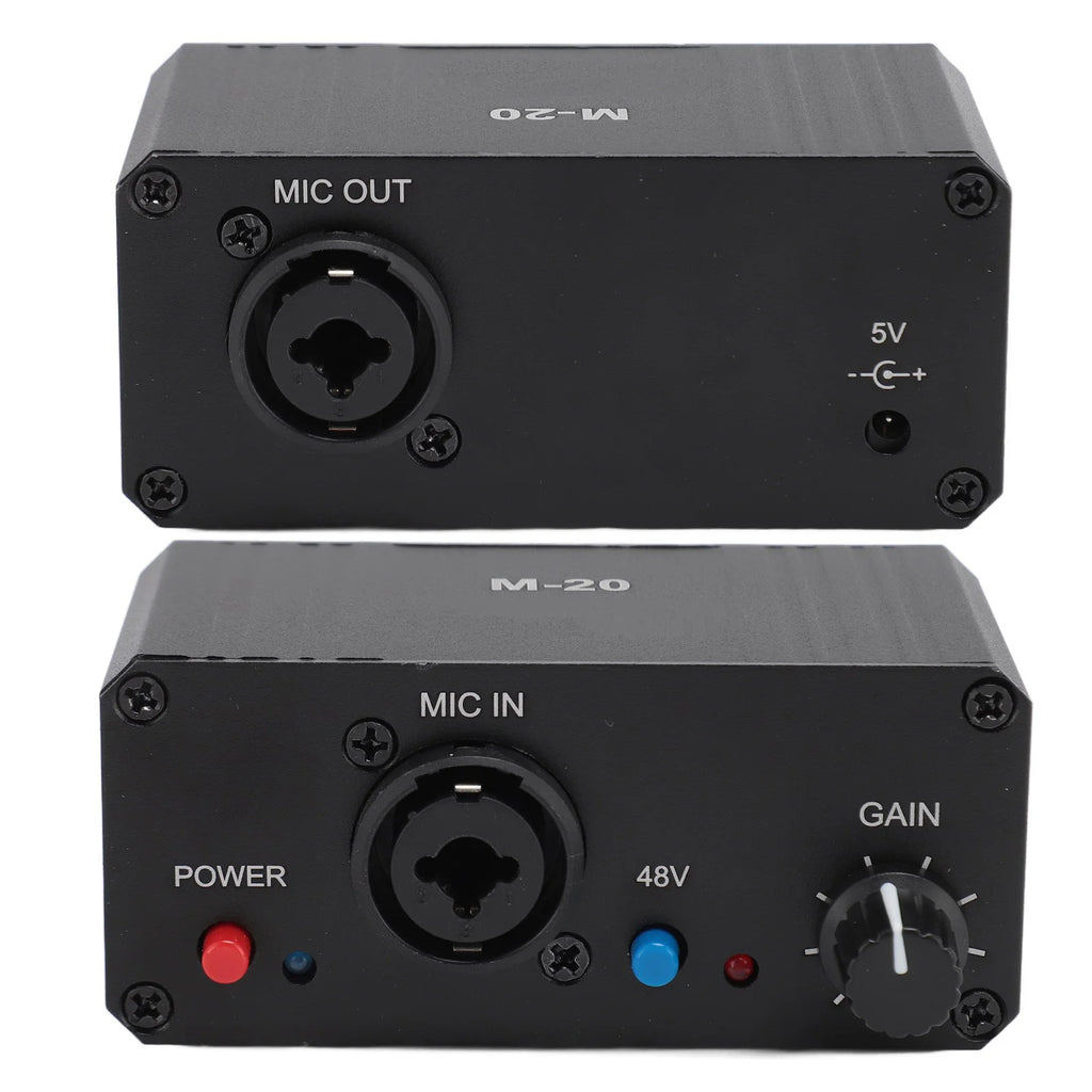 Microphone Preamp Low Noise Booster Unique Fully Balanced Circuit