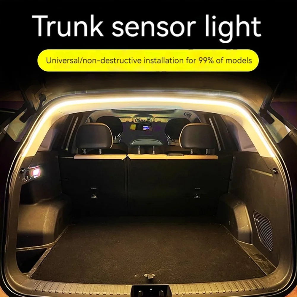 Waterproof Car Trunk Led Light Strip PVC Flexible Ambient No Drilling