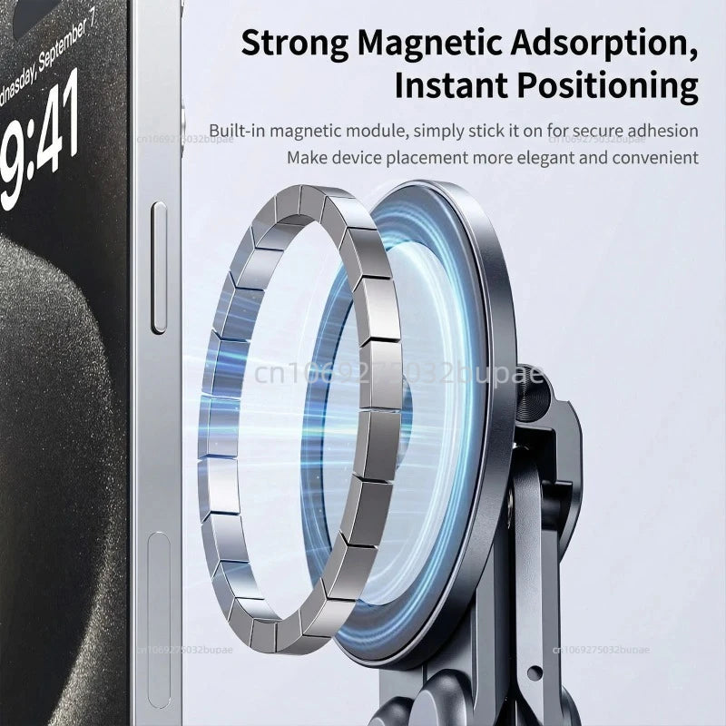 Stand for Cell Phone Laptop Stand Portable Foldable Laptop Holder Pocket Size 360 Degree Rotating Cell Phone Tablet Notebook Zpaxo