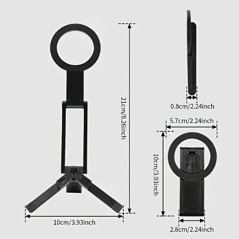 Pocket-friendly Magnetic Phone Holder Multi-functional Photography