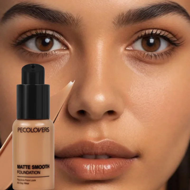 1PC Full Coverage, Covering Dark Circles, Natural,Concealer, Matte, Non-sticky, Liquid Foundation, Suitable for All Skin Types Zpaxo