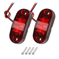 LED Side Marker Lamp Warning Lights Clearance Trailer Truck Caravan 1