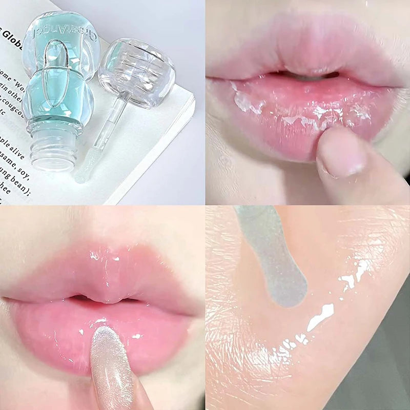 Transparent Lip Gloss Balm Long Lasting Moisturizing Water Light Zpaxo 03