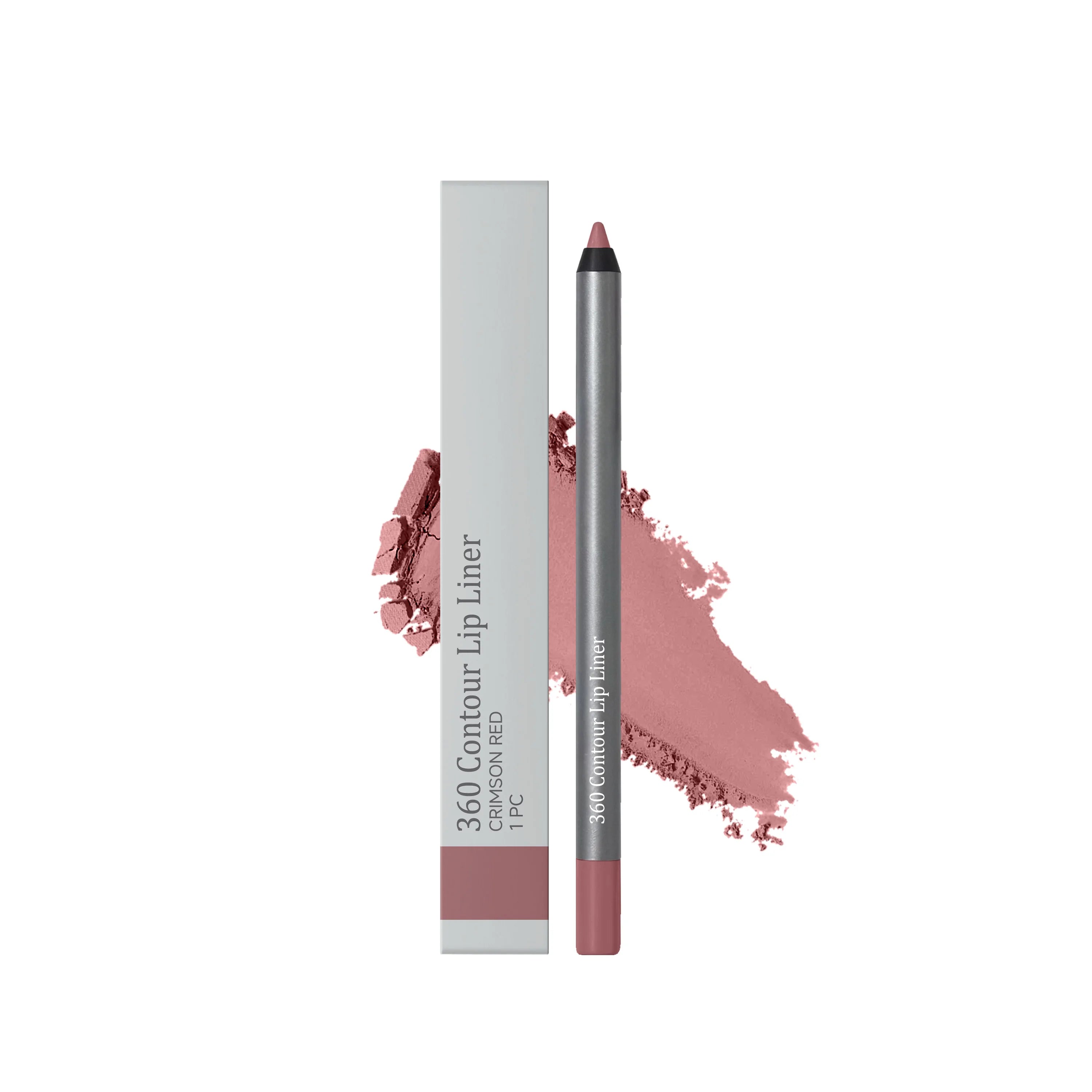 Matte Lip Liner Pencil – Waterproof, Multi-Color, Long-Lasting Lip Liner Pencil Zpaxo Scarlet Color