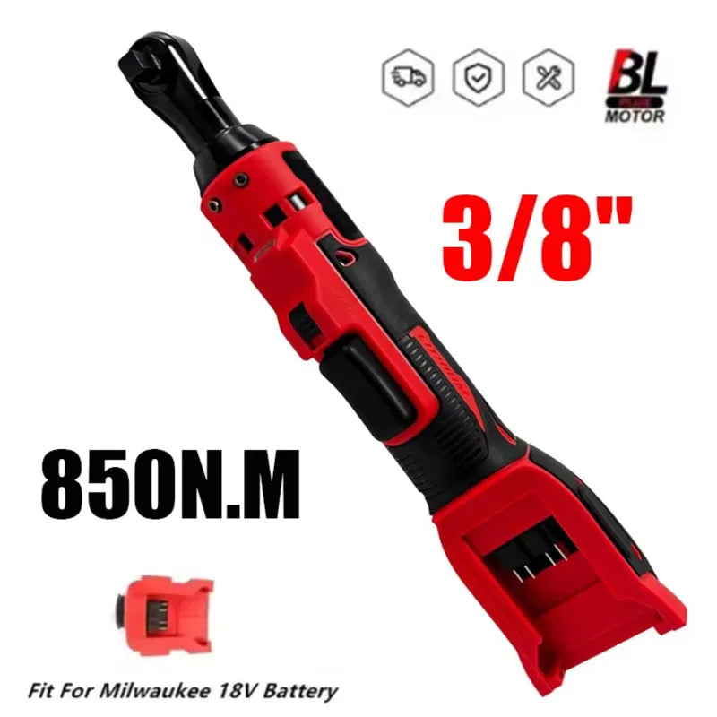 Milwaukee 18V Battery Electric Ratchet Wrench 3 8 Cordless Driver