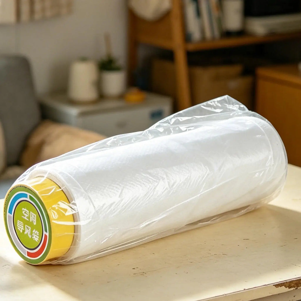 Portable AC Hose Flexible Cuttable 12 15 20m Extension Duct Tape Roll