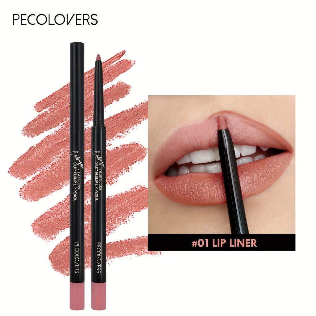 Lip Liner Pencil Matte Nude Contour Lipliner Lipstick Waterproof Long