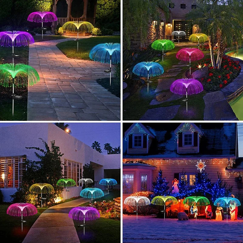 Solar LED Lights Outdoor Lighting Shower Waterproof Sun Powered Light Zpaxo
