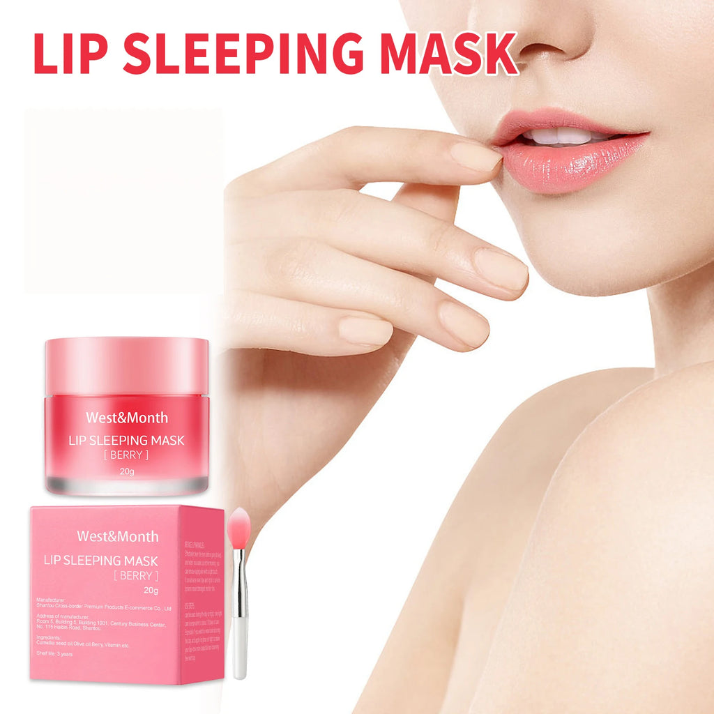 Moisturizing Lip Lines Moisturizing Lip Skin Jelly Lip Mask Moisturizing and Nourishing Repair Night Maintenance Lip Balm Care Zpaxo