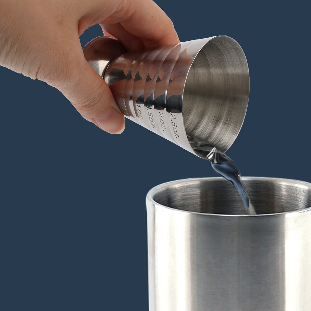 Bar Mixed Drink Accessories Stainless Steel Measure Cup Gadgets