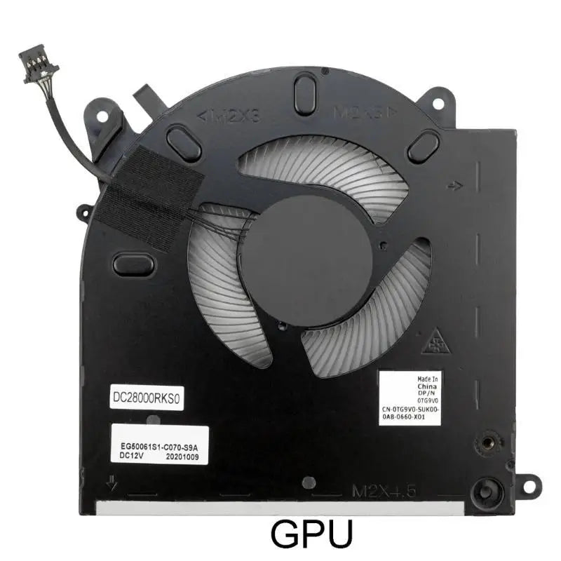 652F Efficient CPU GPU Cooling Fan Cooler Radiators Alienware M15 Zpaxo