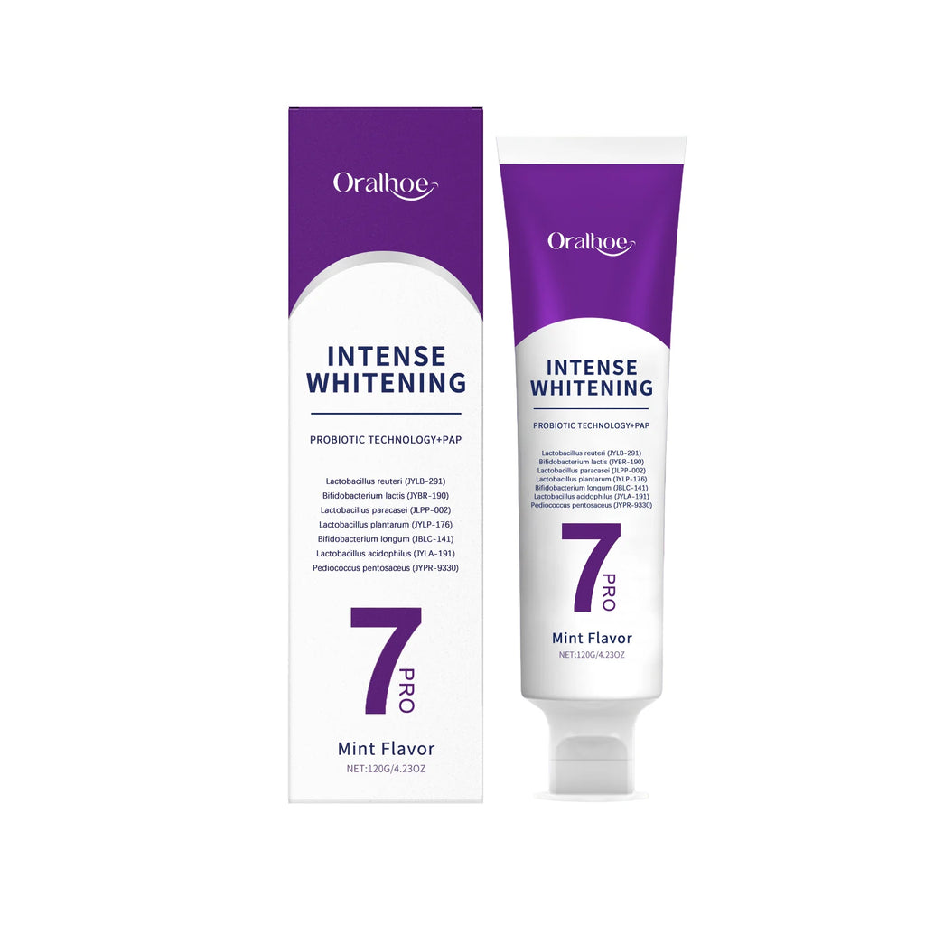 Purple Hydroxyapatite Whitening Toothpaste Removal Plaque Stain Dental Bleaching Cleaning Oral Hygiene Fresh Breath Toothpaste Zpaxo 120g boxed
