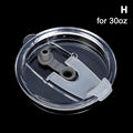 20 Plastic Lids Sealing Bottle Cover Splash Spill Proof Plan Cup Cap