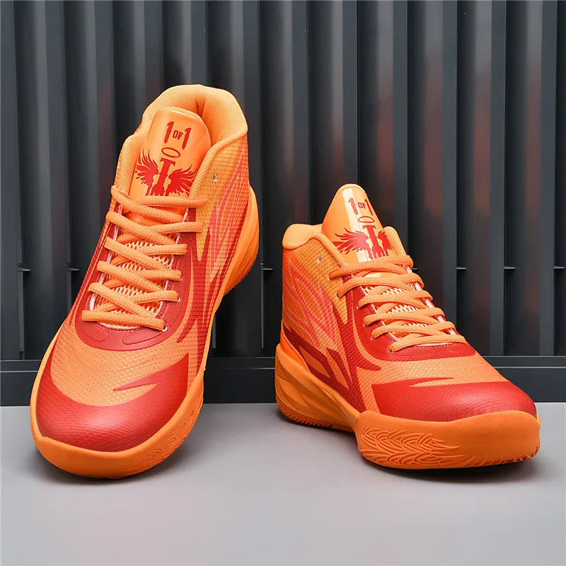 Men's Basketball Shoes Breathable Cushioning Non-slip Wearable Runing