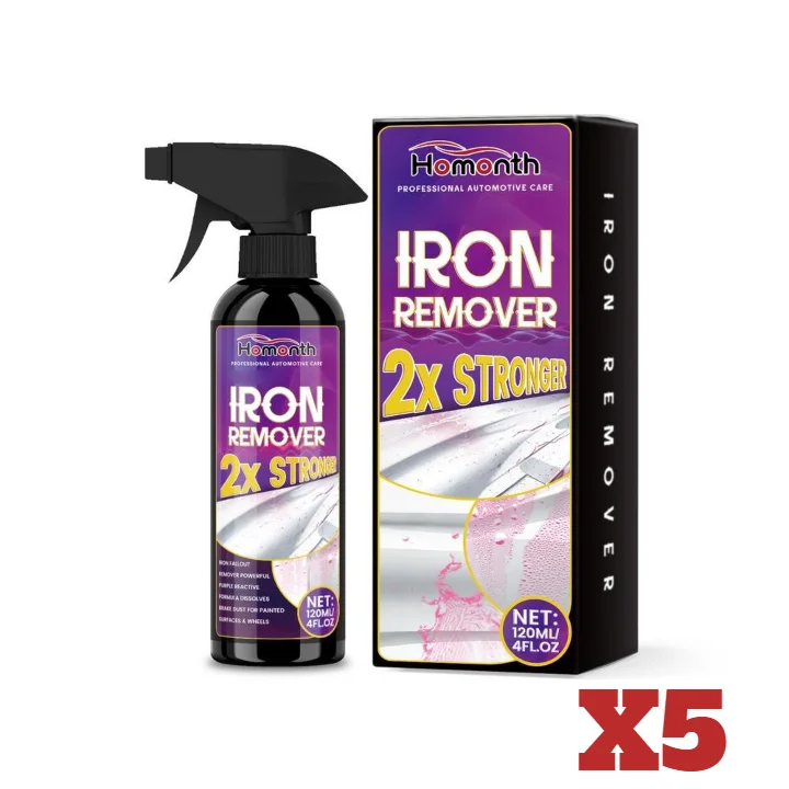 Powerful Rust Remover Spray – Metal, Car, Bike & Tools Rust Remover Spray Zpaxo 5PCS