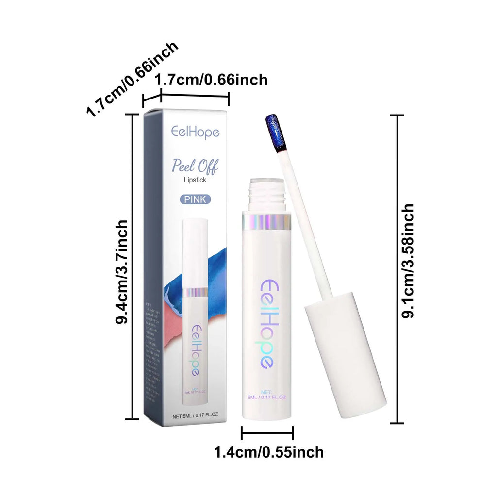 Eelhoe Tearable Lip Glaze – Waterproof Matte Lip Tint & Gloss Lip Glaze Tint Zpaxo