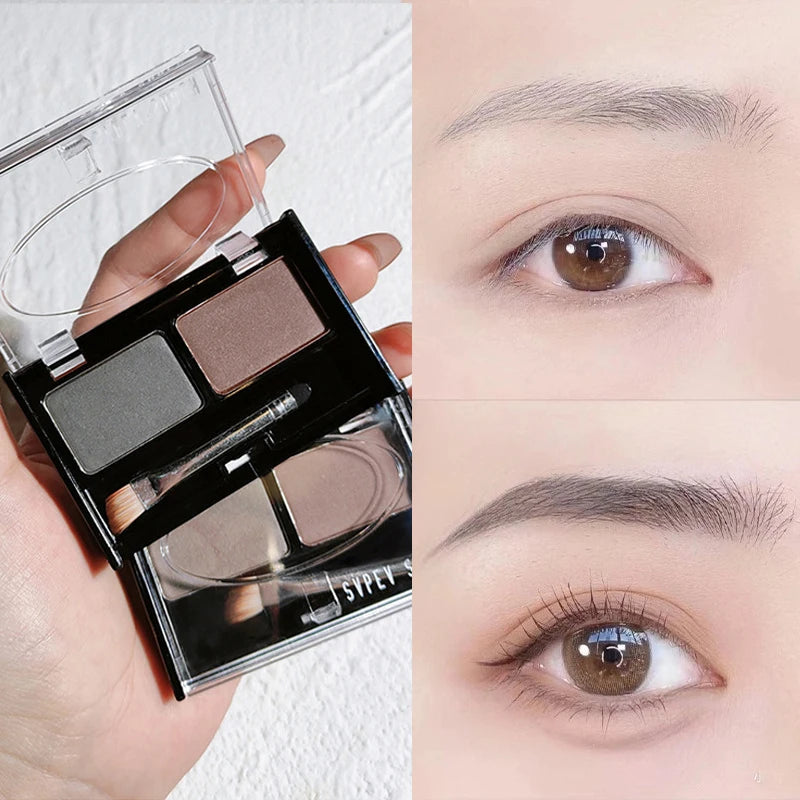 Two-color Eyebrow Powder Shadow Waterproof Sweat-proof