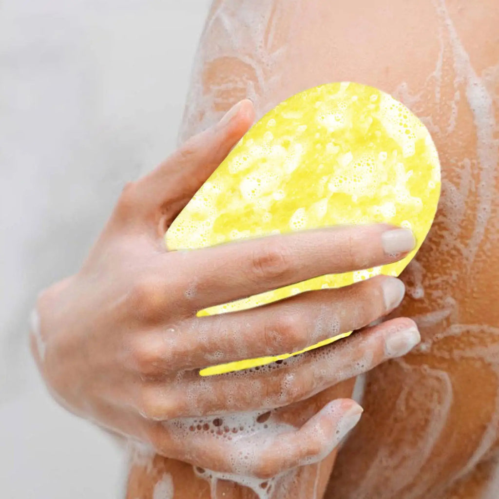 1PC Bath Sponge Reusable Gentle Bathing Sponge Soft Cleansing Exfoliating Body Massage Cleaning Shower Brushes Bath Tools Zpaxo