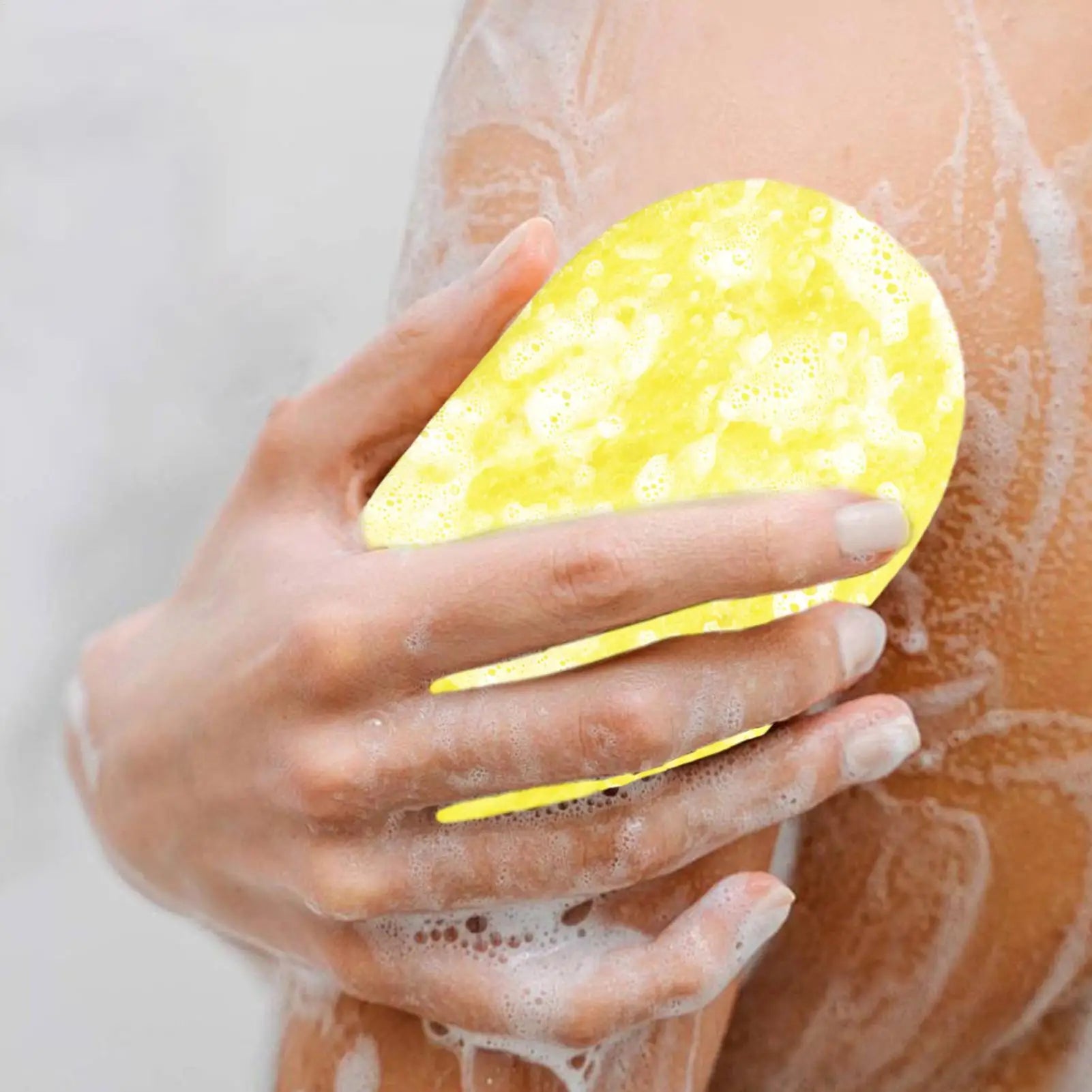 1PC Bath Sponge Reusable Gentle Bathing Sponge Soft Cleansing Exfoliating Body Massage Cleaning Shower Brushes Bath Tools Zpaxo