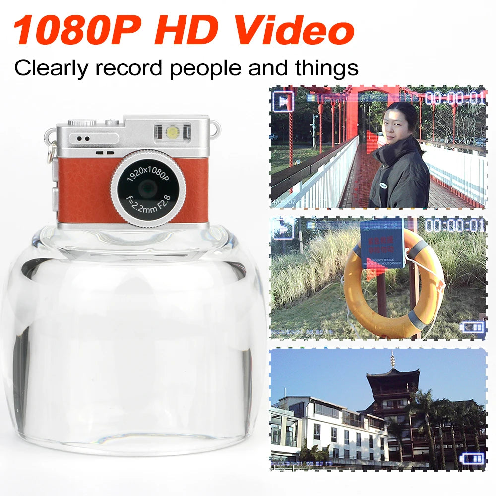 Mini 1080P Small Digtal Camera with Screen Bodycam Compact Kids Camcorder Portable Mini Camera Video Recorder S150 Zpaxo