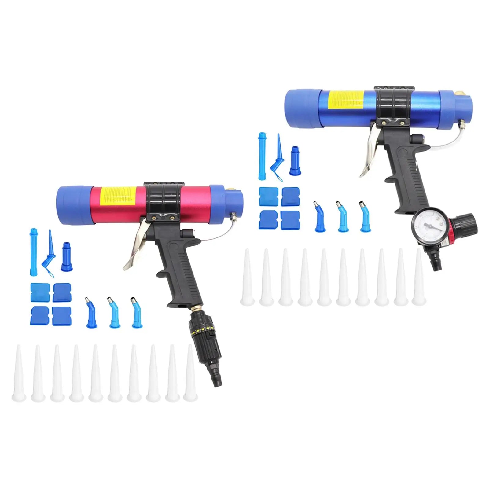 Caulking Glue Kit, Lightweight, 310ml, Non-Drip for Caulking Sealant Zpaxo