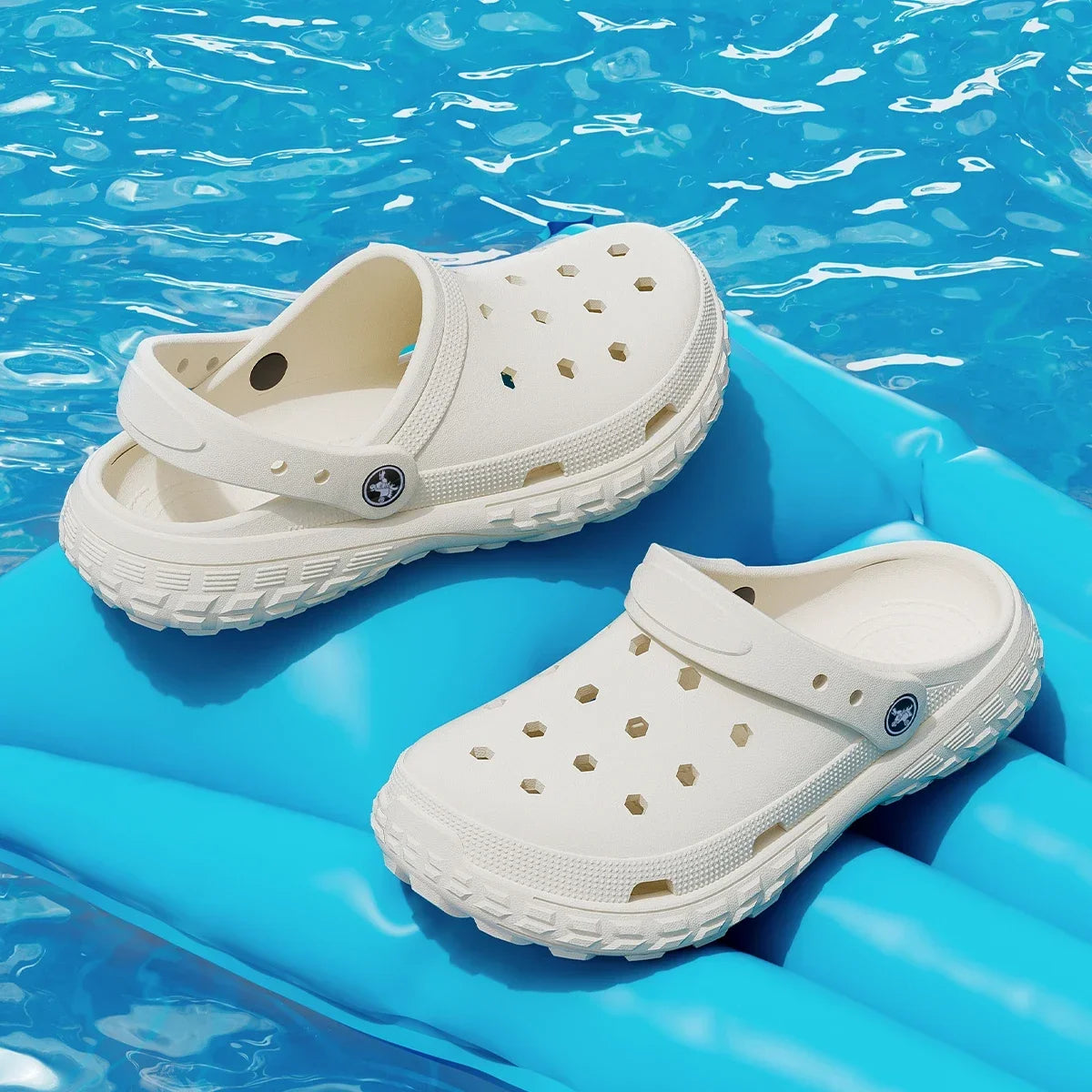 2026 EVA Women Men's Hole Shoes Summer Non-slip Outdoor Sandals
