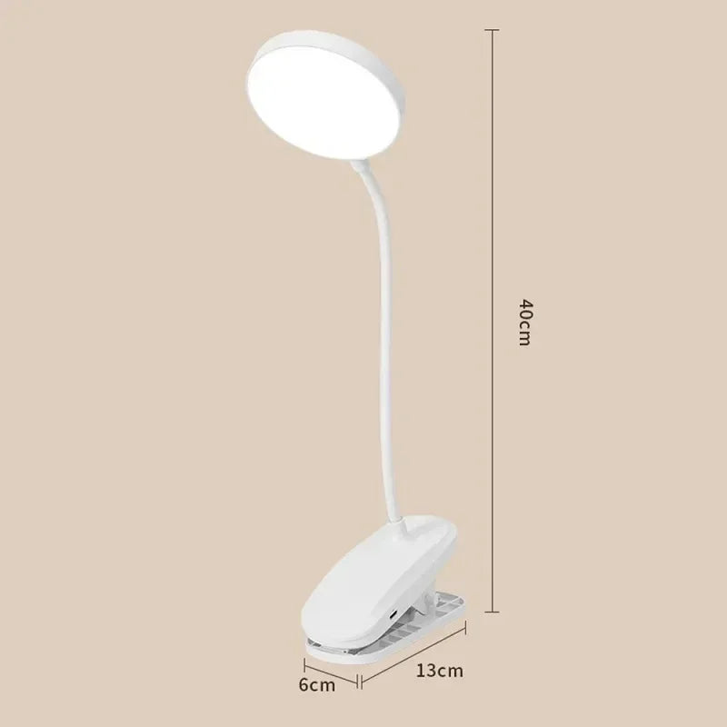 Rechargeable Folding LED Desk Lamp – Touch Dimming, 3 Modes