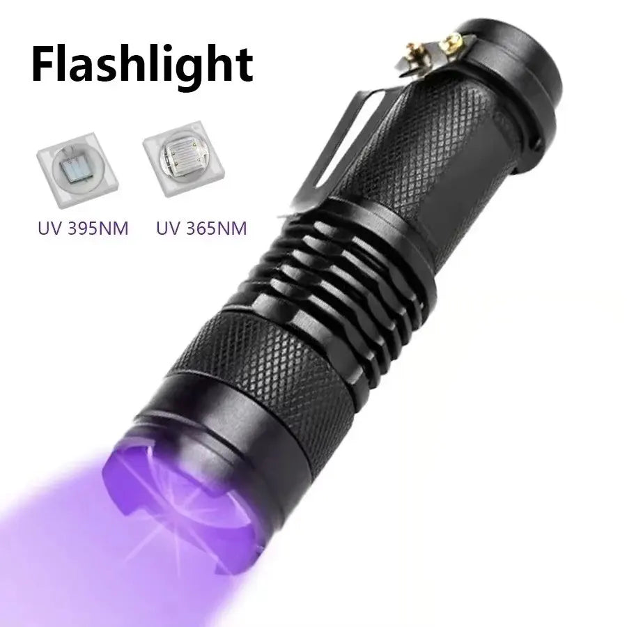 395nm UV Black Light Flashlight – Pet Stain & Scorpion Detector