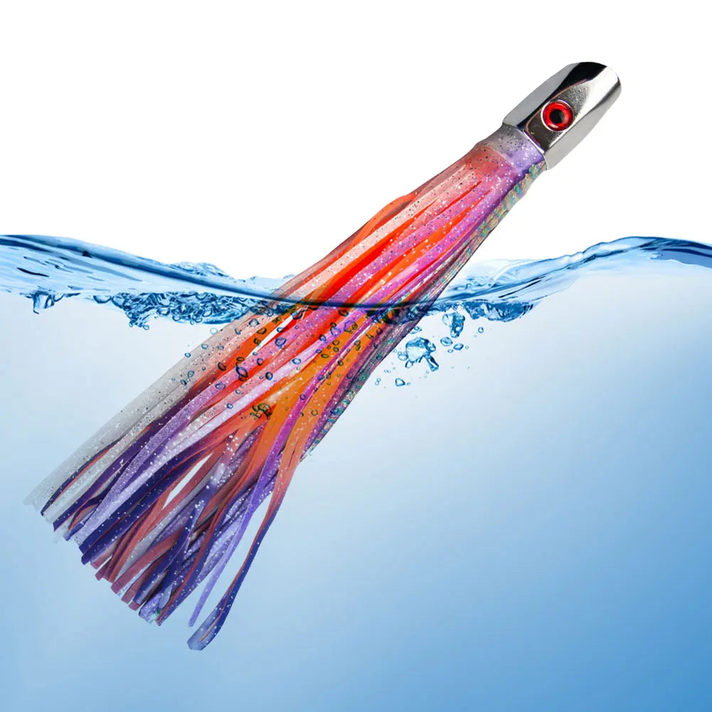 Sea Fishing Lure Copper Head Octopus Big Game Drag Marlin Tuna