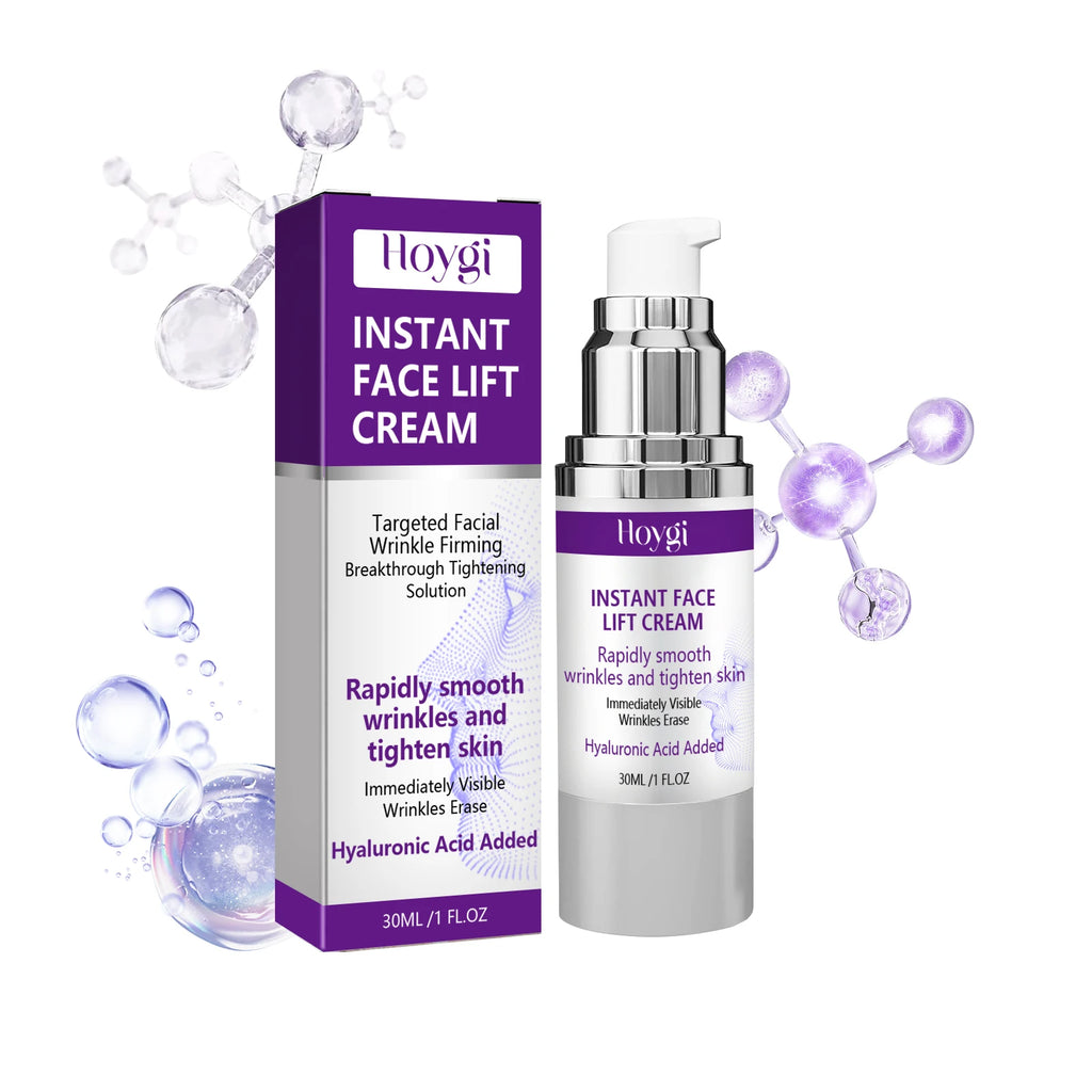 Hoygi Lifting Firming Face Cream Collagen Peptides Contouring Hydration All Skin Types Fast Absorbing Non-Greasy Zpaxo 1PC