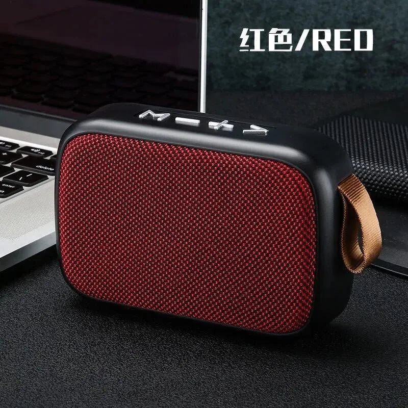 New Wireless Speaker Outdoor Portable Subwoofer Mini Speaker Home Cloth Card Speaker Zpaxo Rad