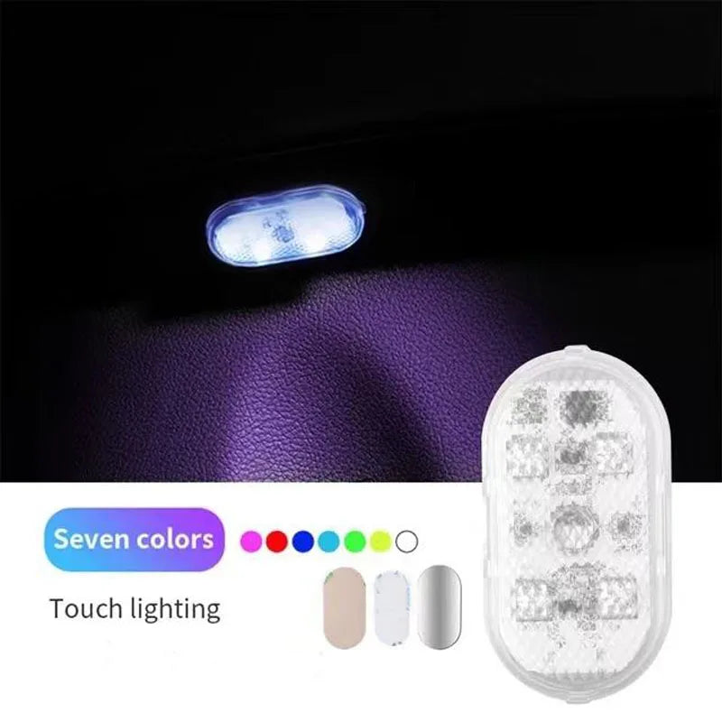 Rechargeable Magnetic Touch Light Hand Car Roof Magnets Ceiling Lamp Zpaxo colorful light China Mainland