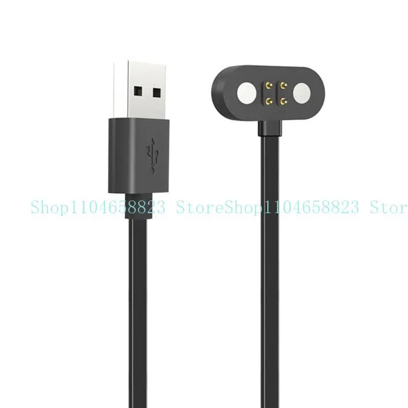 Stable and Reliable 4Pin Charging Cable for Mojawa RunPlus Earphones USB Power Cord Improve Charging Experience Zpaxo