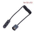 Remote Switch With Convoy Tail Suitable For Convoy C8/C8+/S2+/S3 Tail Flashlight Accessories Zpaxo S3